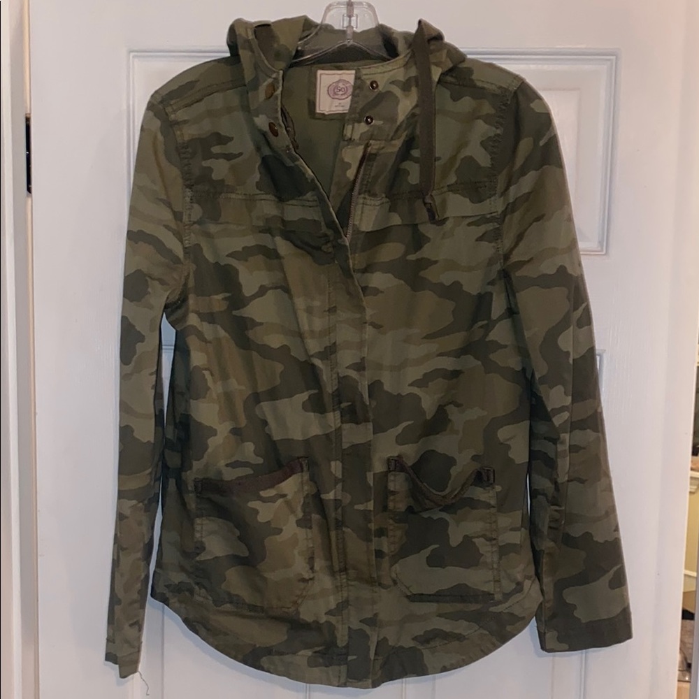 SO Green Utility Jacket Classic Military Style